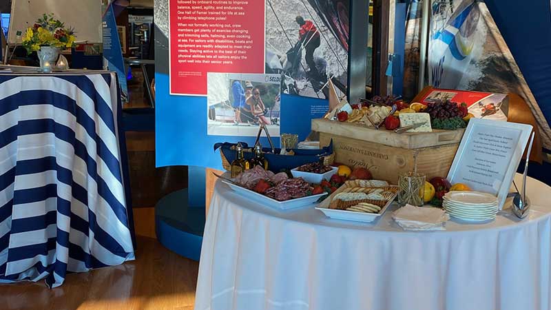 Table with food