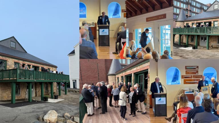 The new deck at The Sailing Museum