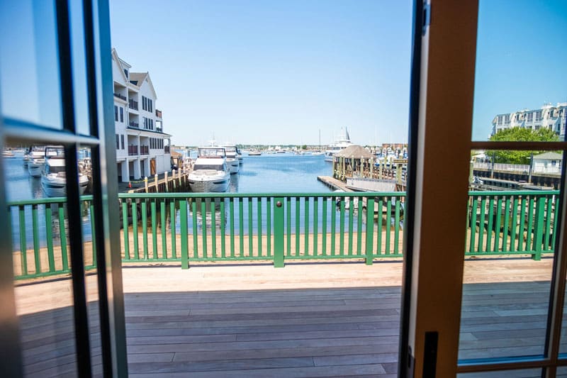 View of the Dorade Deck