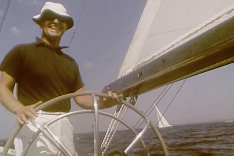 Emil Mosbacher sailing